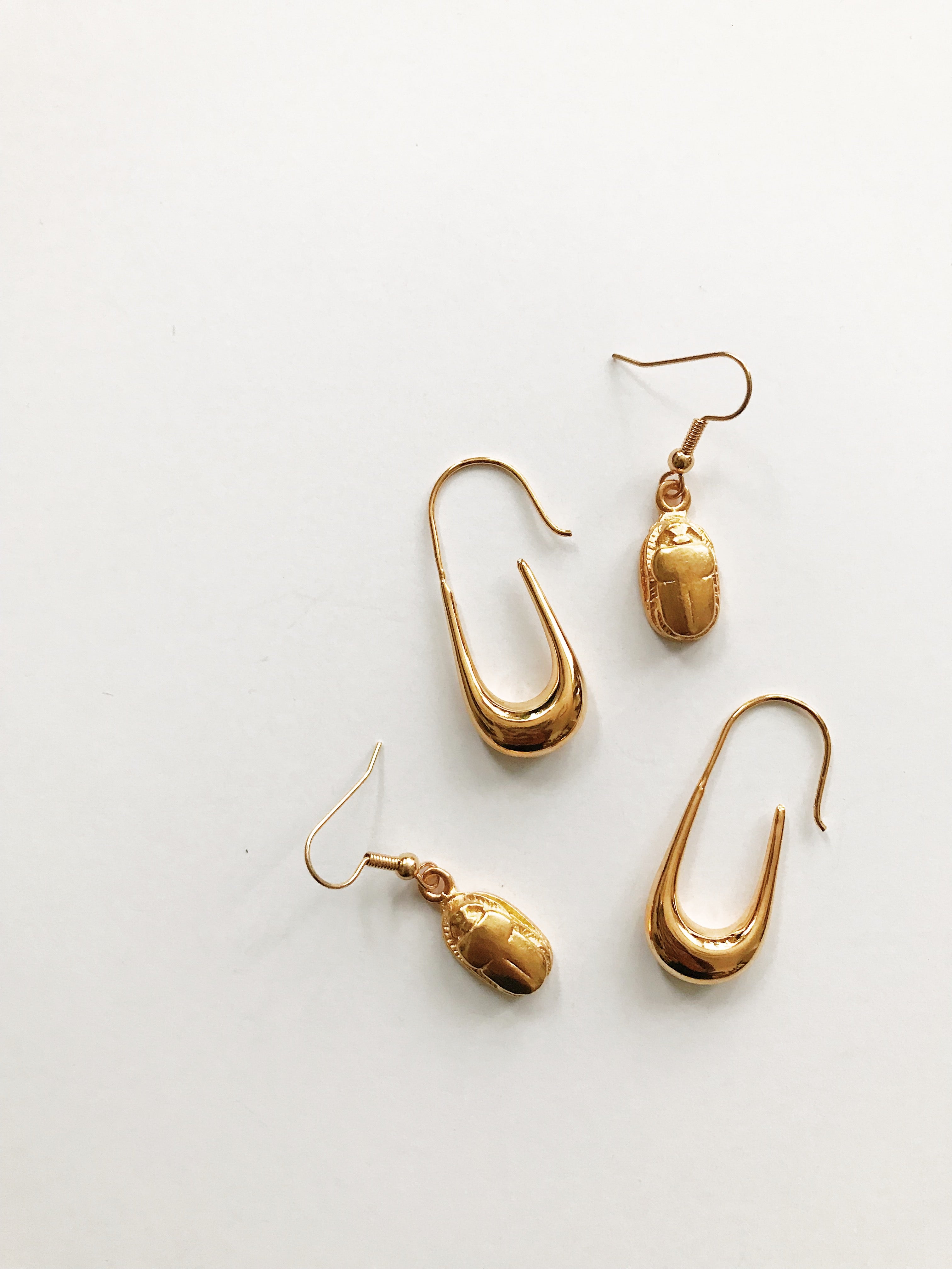 Scarab Earrings