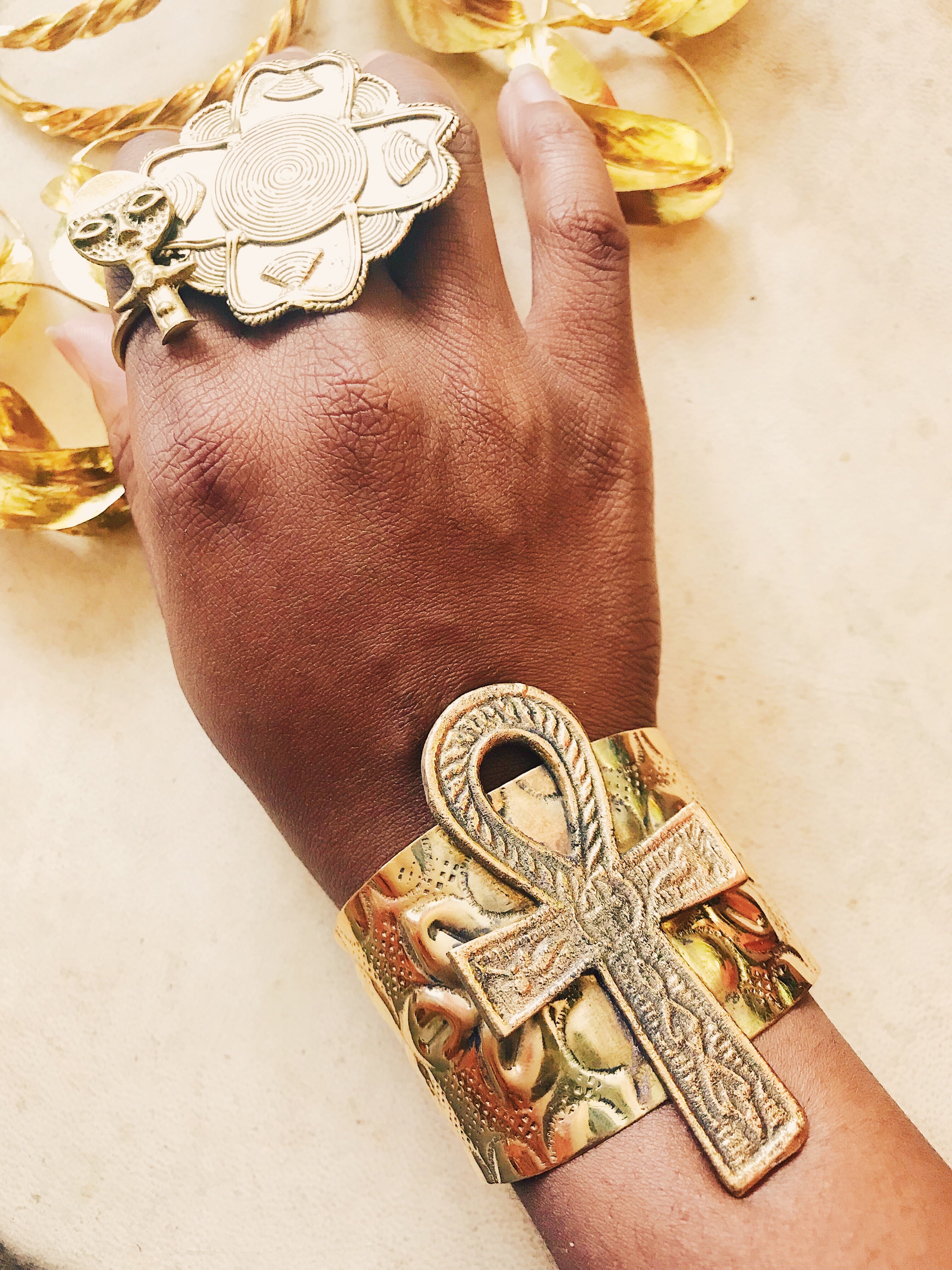 Ankh Life Cuff