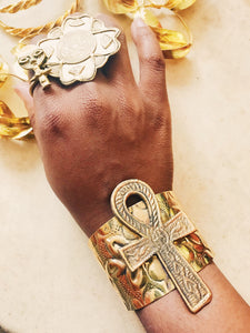 Ankh Life Cuff