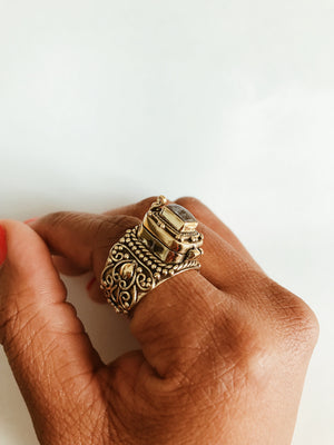 Kashmir Temple Ring