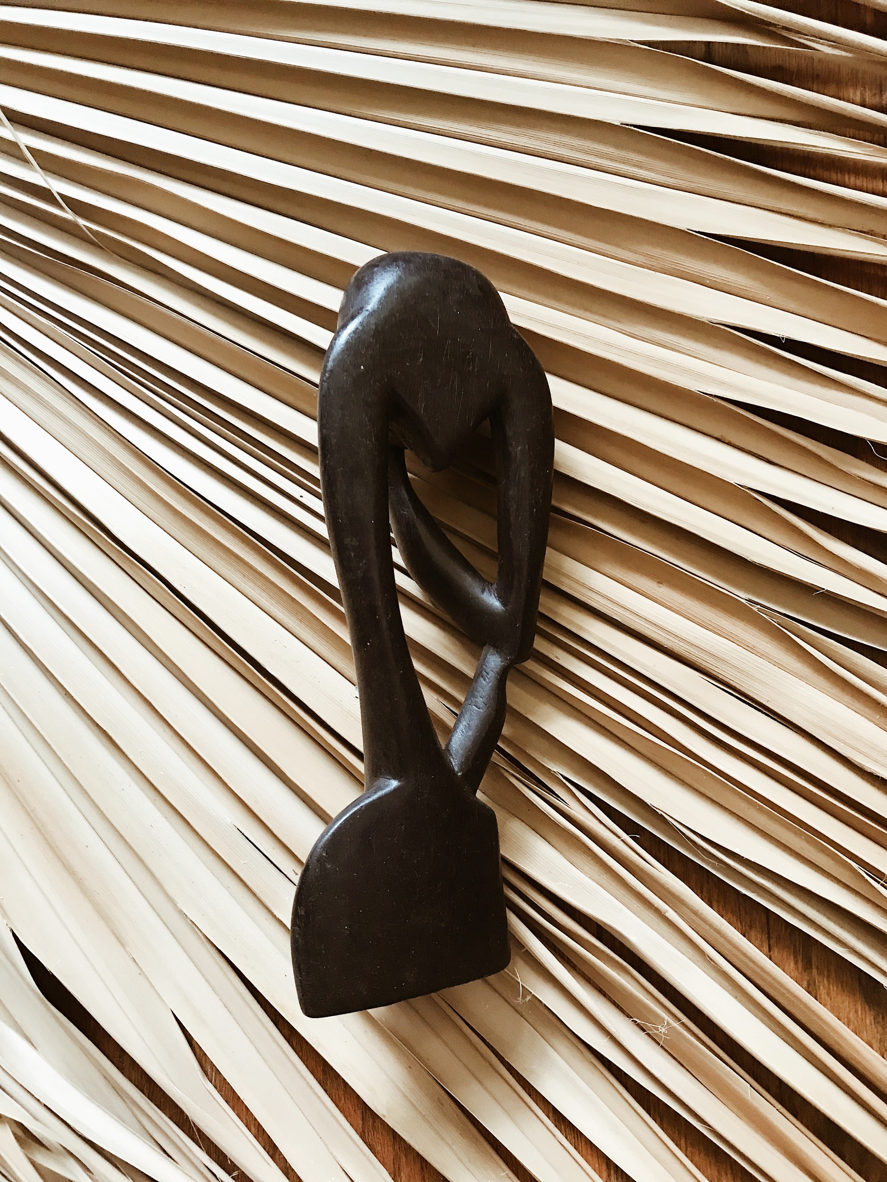 African Thinker Statue