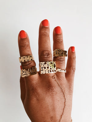 Black Girl Magic Ring