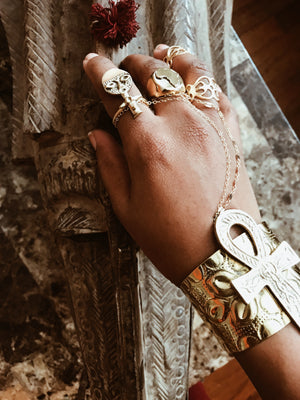 Ankh Life Cuff