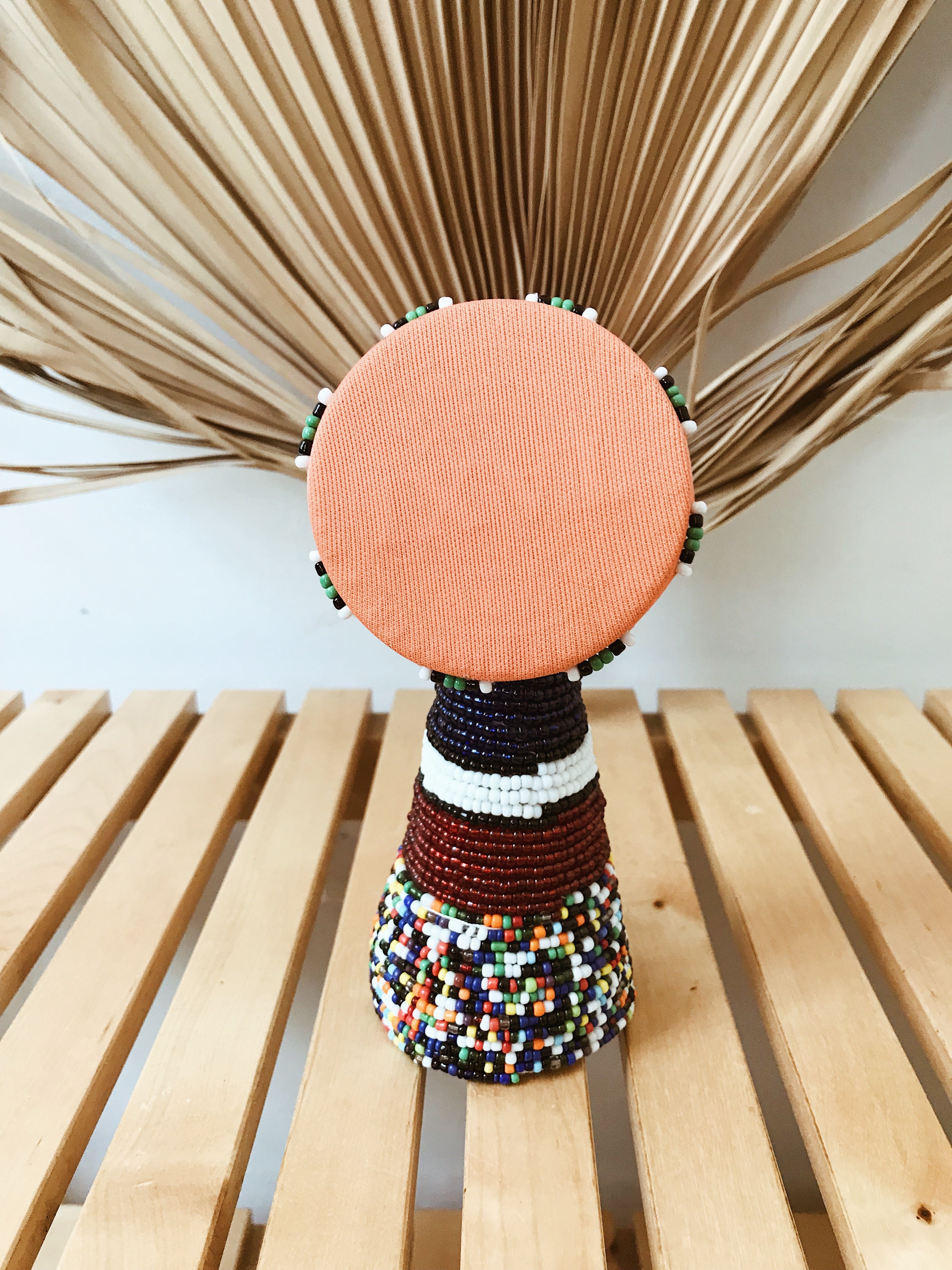 Ndebele Fertility Doll with Isicholo Hat