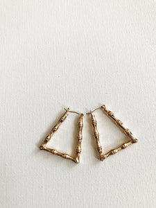 Small Bamboo Hoops // Select Style