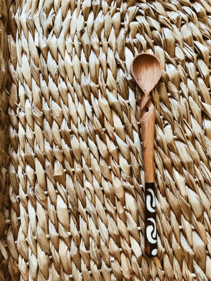 Twisted Batik Sugar Spoons