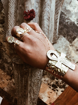 Ankh Life Cuff