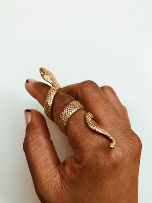 Boa Snake Ring