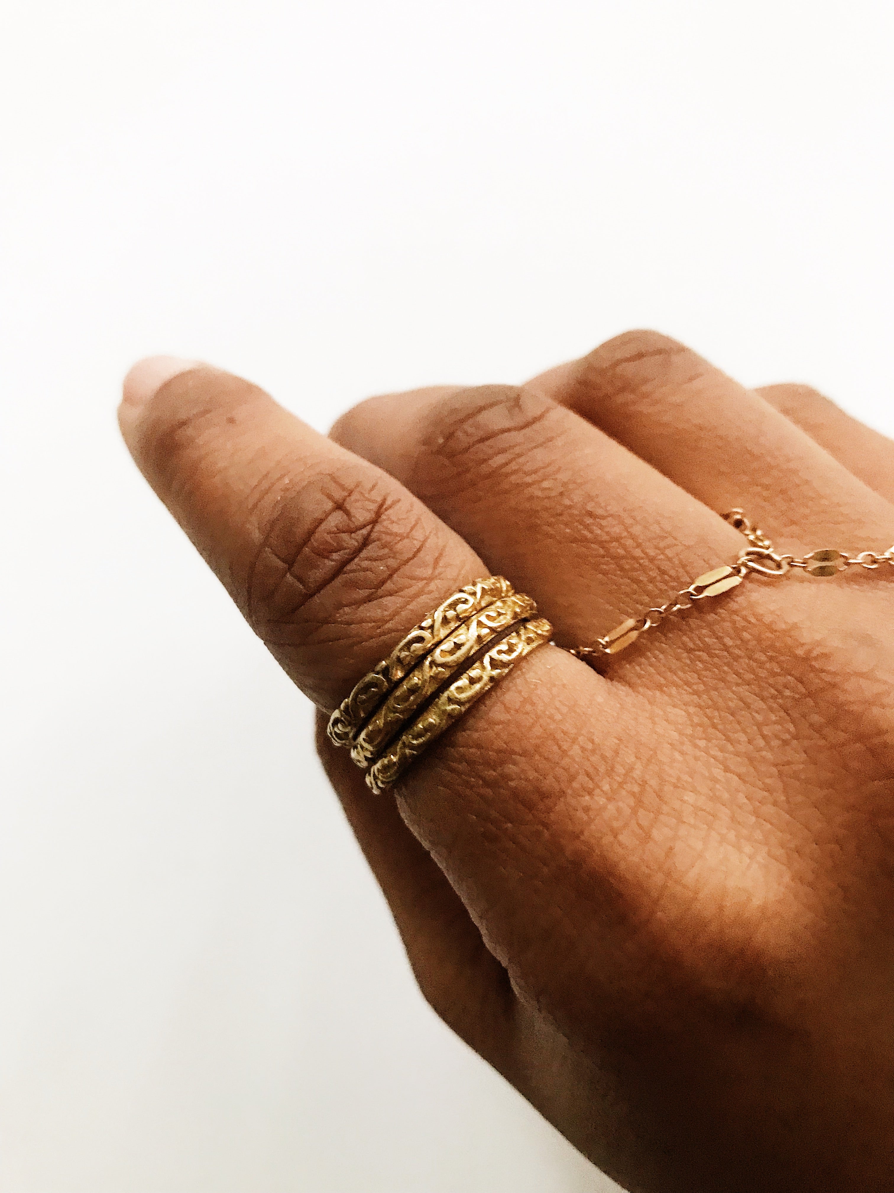 Omi Stack Rings // Set – Afrohemien.com