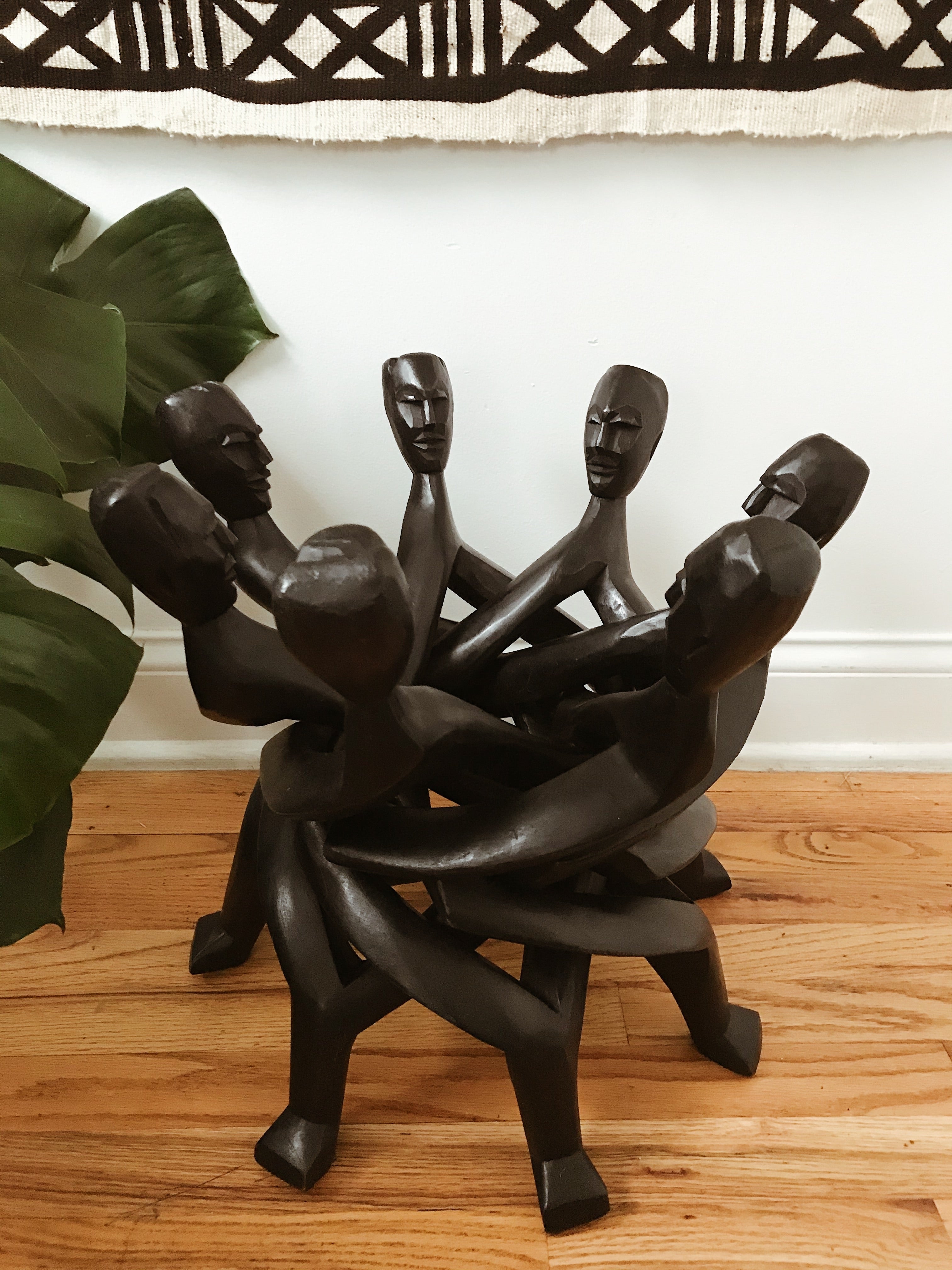 Seven Headed African Unity Statue