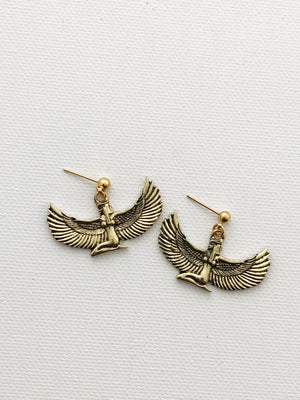 Isis Goddess Studs