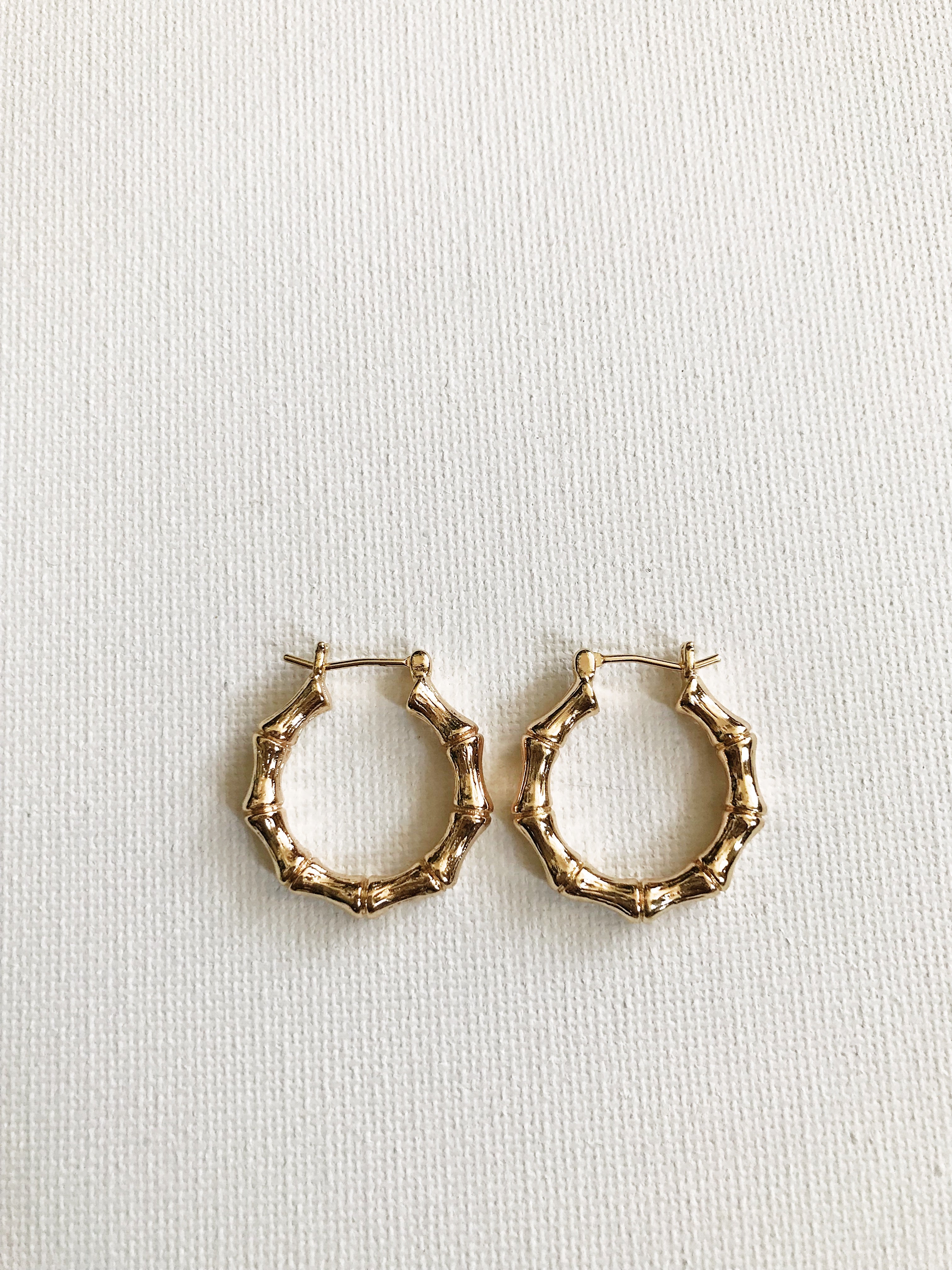 Fashion Small Hoop Earrings Designer For Women Accesories Bamboo Earrings  Simple Larg Gold Hoop Luxury Brand New Arrival  AliExpress