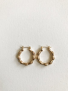 Small Bamboo Hoops // Select Style
