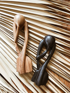 African Thinker Statue