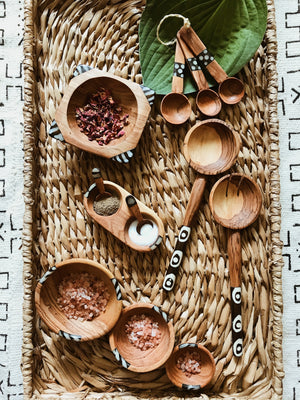 Small Batik Spice Bowls