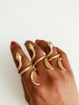 Athena Snake Wrap Ring
