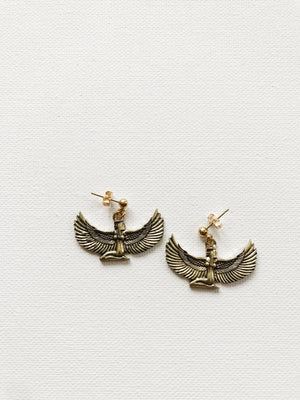 Isis Goddess Studs