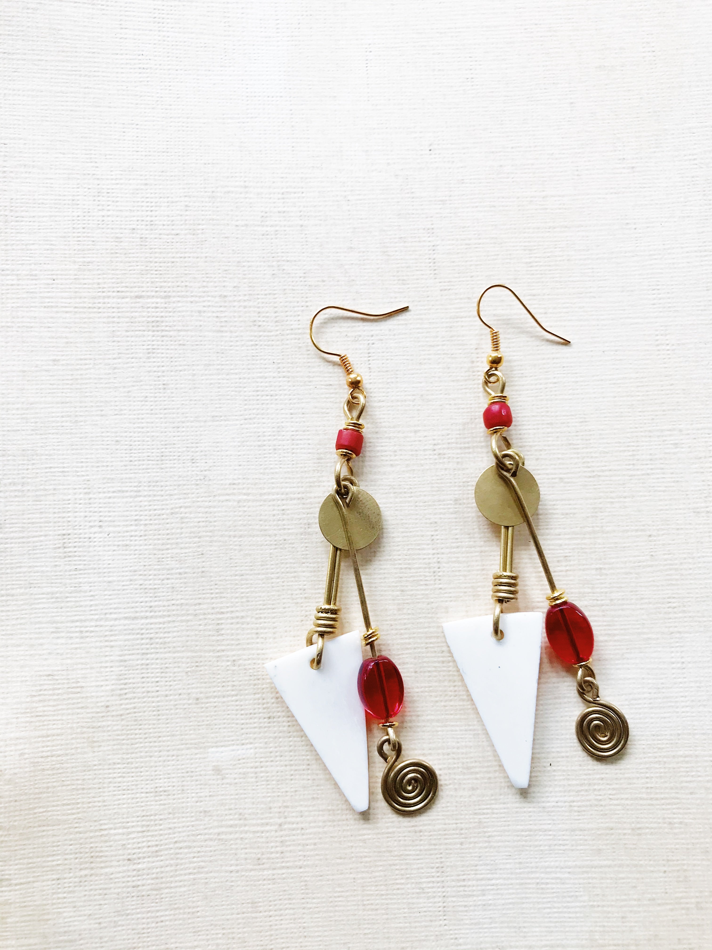 Candy Red Pomme Earrings