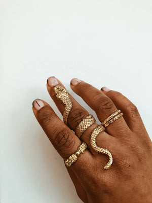 Boa Snake Ring